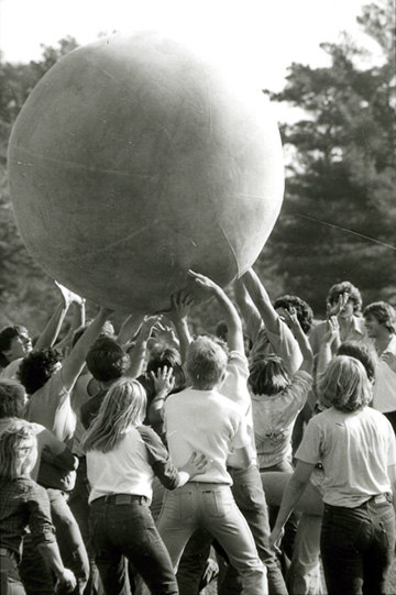 1978 Homecoming pushball competition