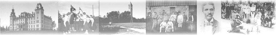 Several images from the history of Iowa State University