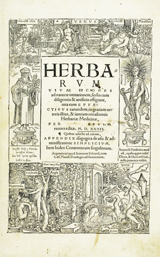 An Oak Spring Herbaria: Herbs and Herbals from the Fourteenth to the  Nineteenth Centuries: A Selection of the Rare Books, Manuscripts and Works  of Art