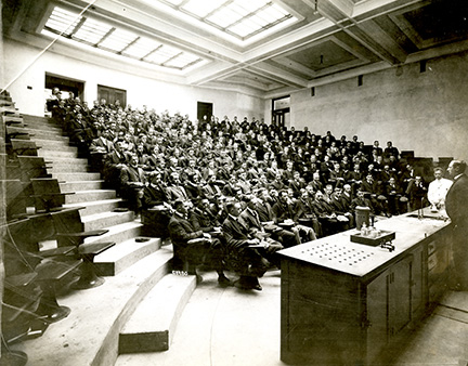 chemistry lecture room